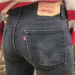 Levi’s | Vintage Original Fit 501’s in Faded Black